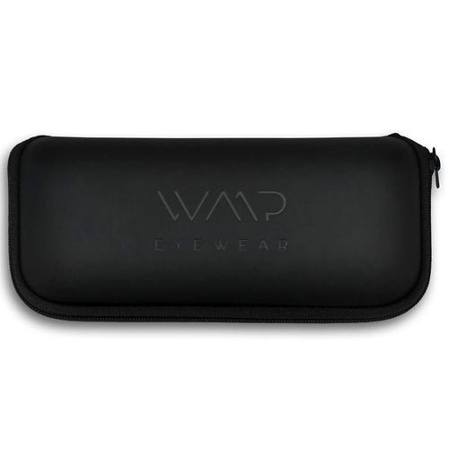 Black Hard Shell Zipper Sunglasses Case